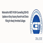 Maharashtra NEET AYUSH Counselling 2024 Stray Vacancy Round 4 Seat Matrix and Revised Schedule Out